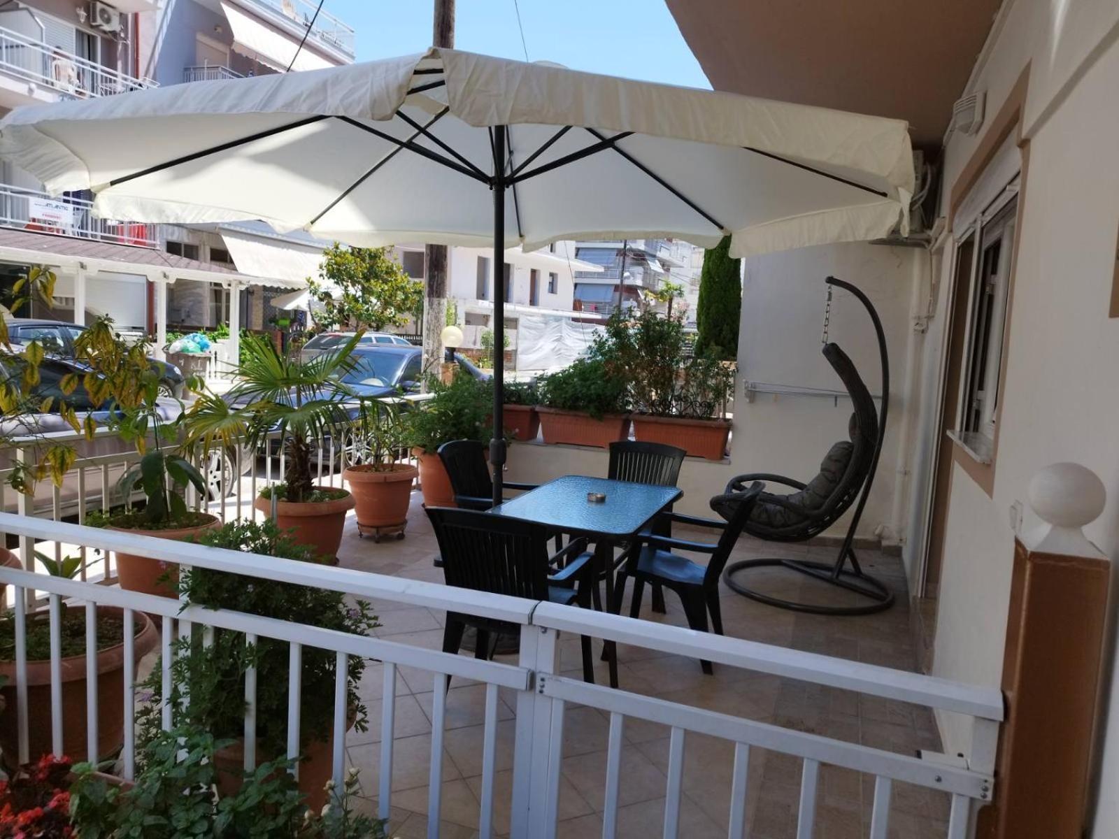 Hotel Villa Pigasos Paralía Buitenkant foto