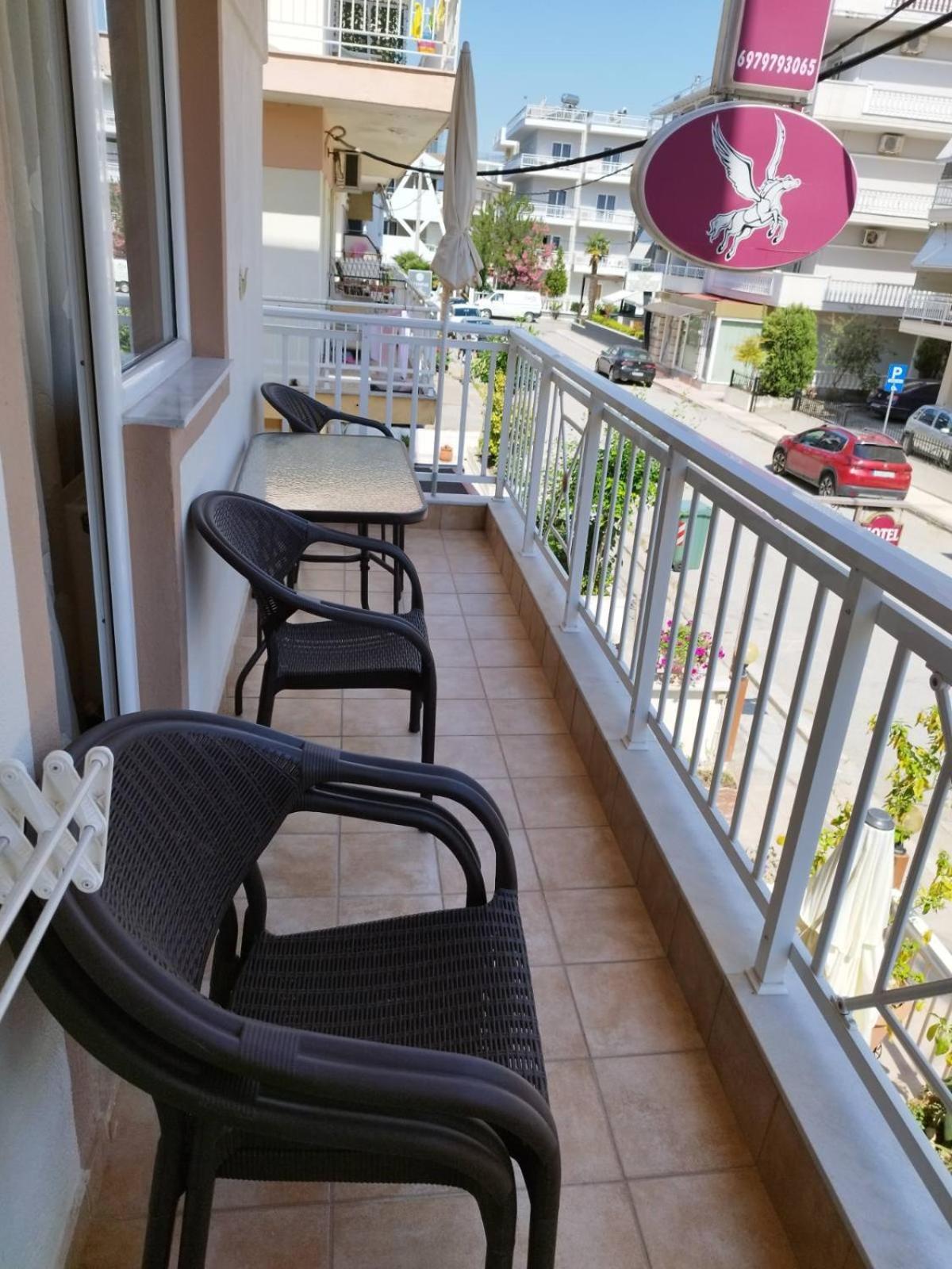 Hotel Villa Pigasos Paralía Buitenkant foto