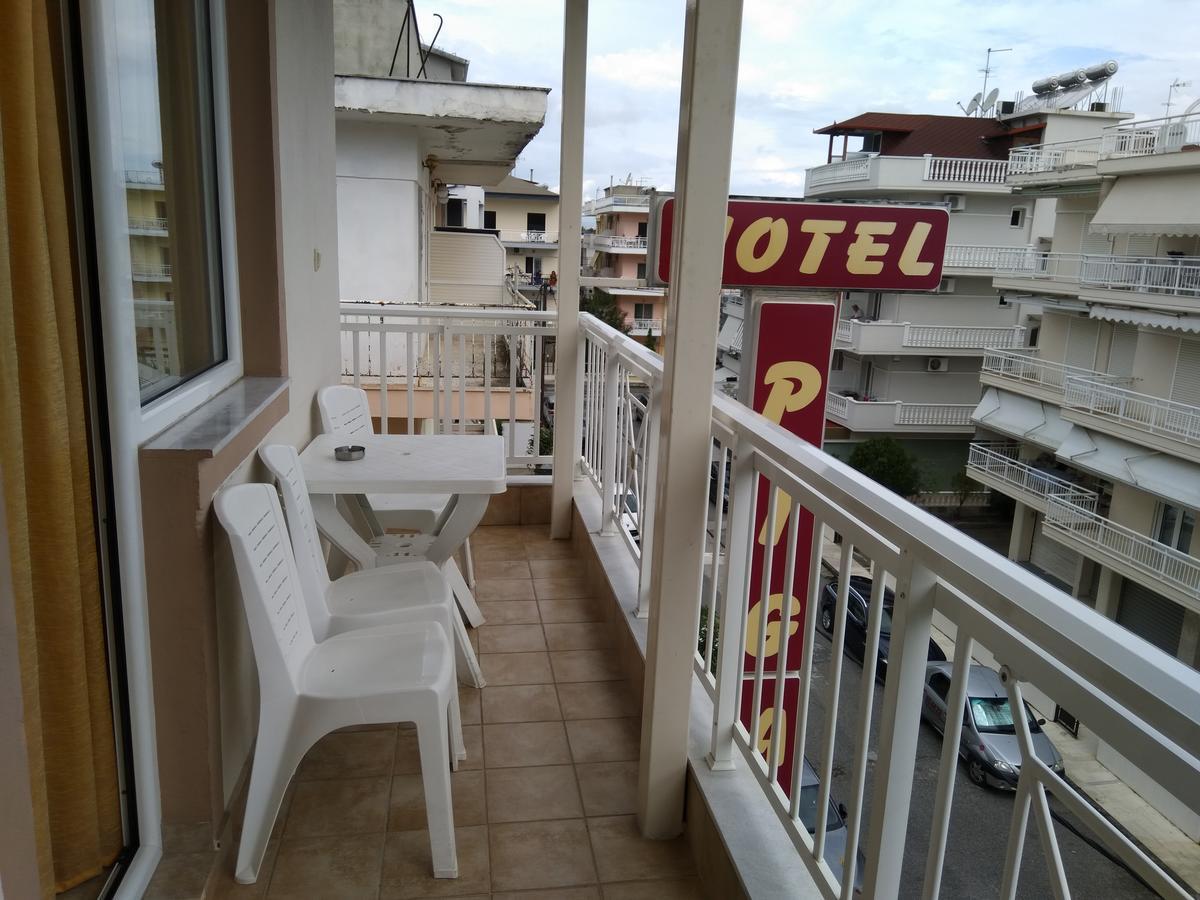 Hotel Villa Pigasos Paralía Buitenkant foto